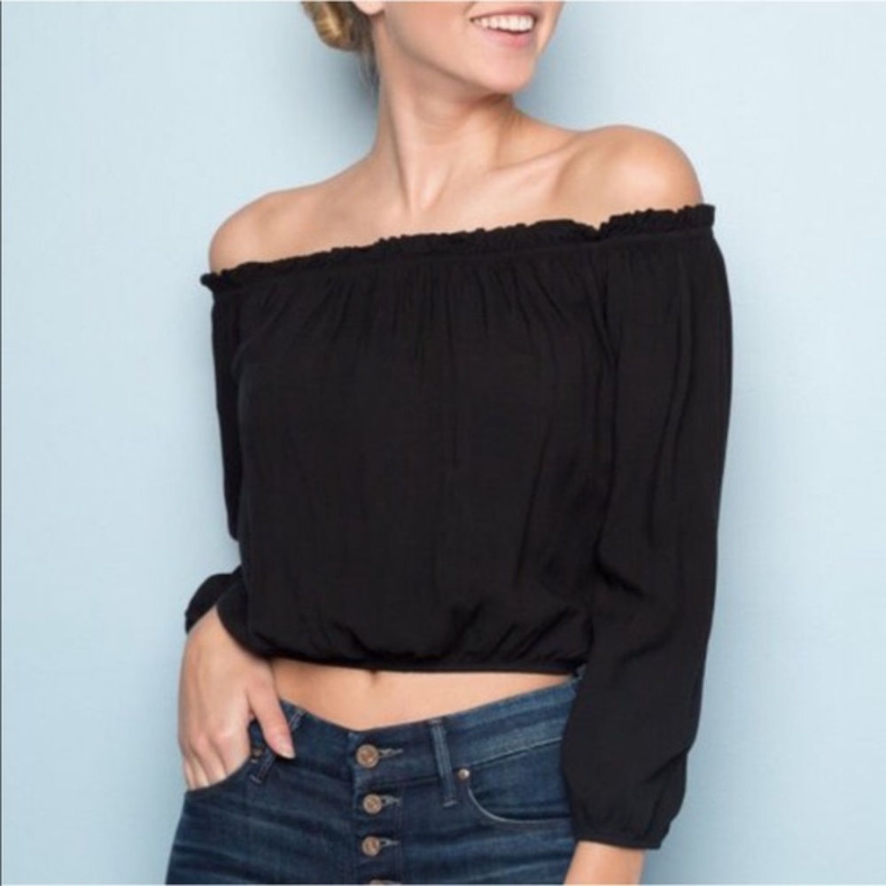Black Brandy Melville Maura Top